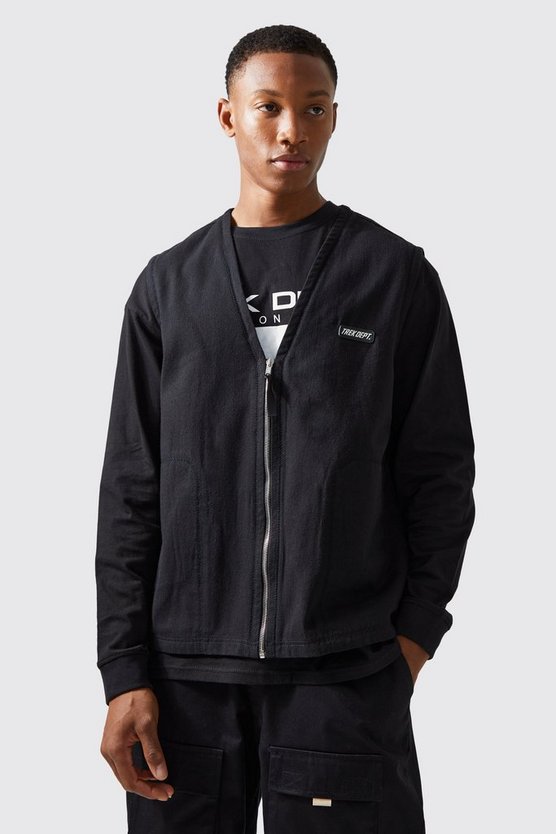 Man Active Twill Utility-Tanktop