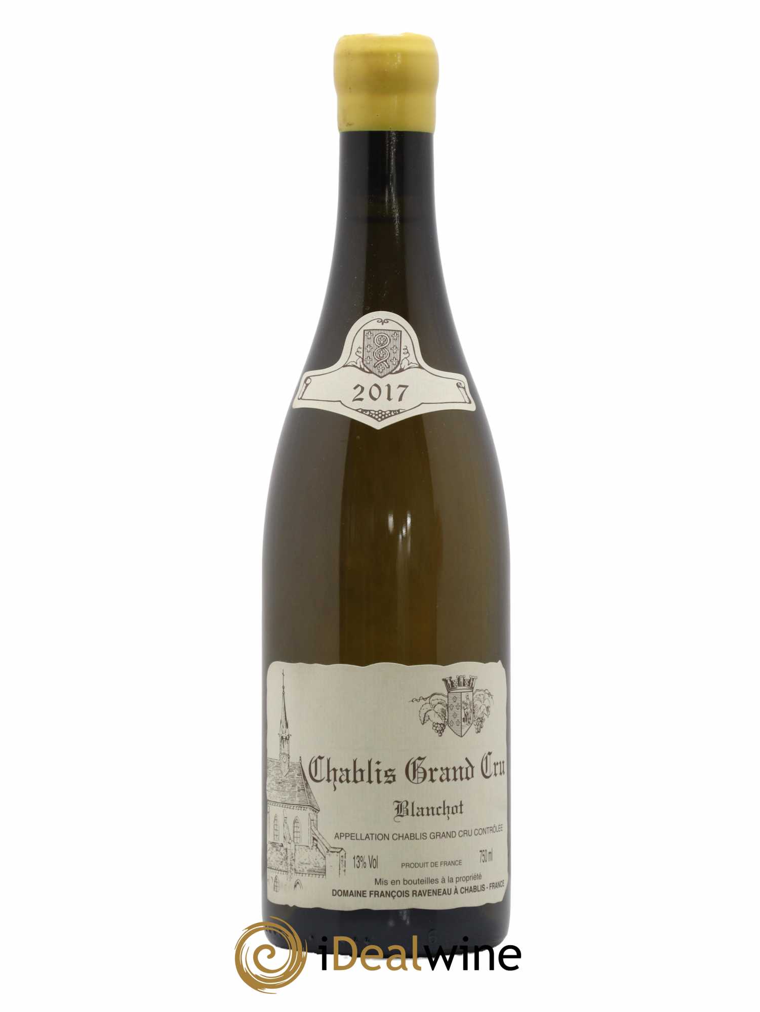 Chablis Grand Cru Blanchot Raveneau (Domaine)  2017 - Lot de 1 Bouteille