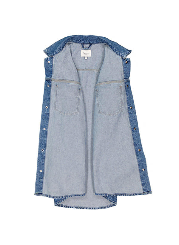 Pepe Jeans, Jeansjacke, Baumwolle, jeansblau