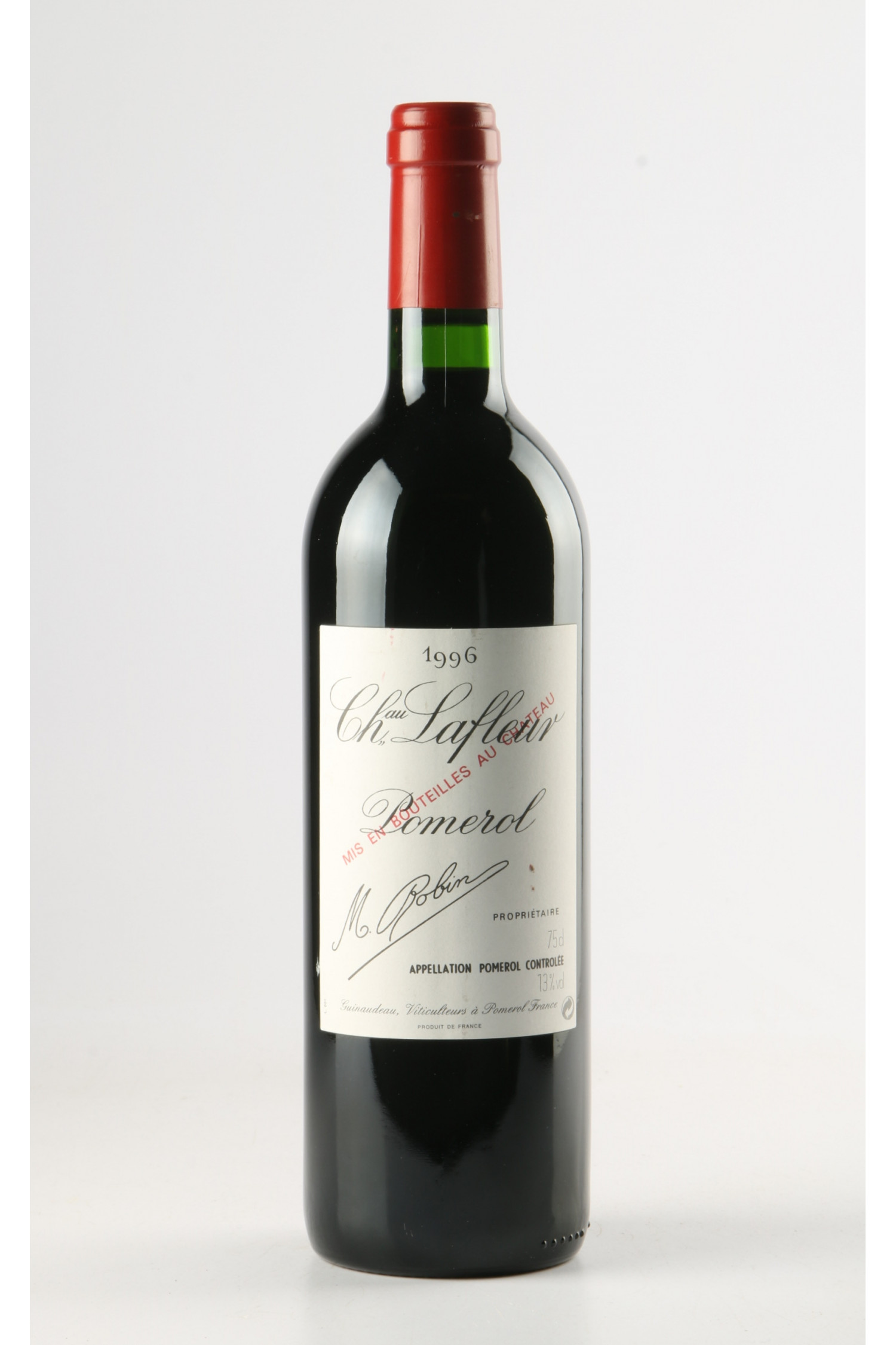 Vin 1996 CHÂTEAU LAFLEUR 1996, Pomerol. Vin ancien - SoDivin