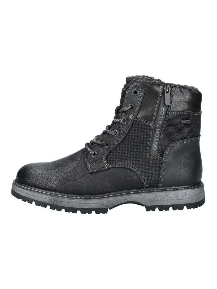 Tom Tailor Stiefelette in Schwarz günstig kaufen