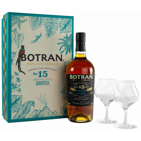 BOTRAN 15 ANS - COFFRET 2 VERRES