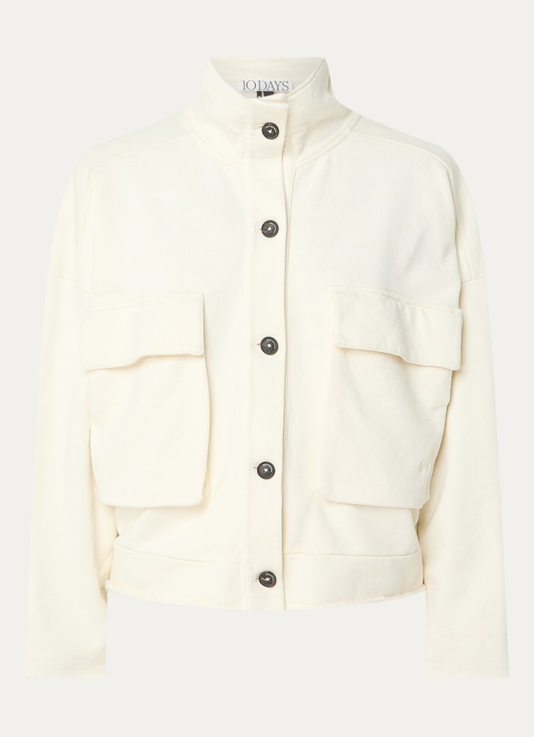 Giacca utility oversize 10DAYS con tasche applicate