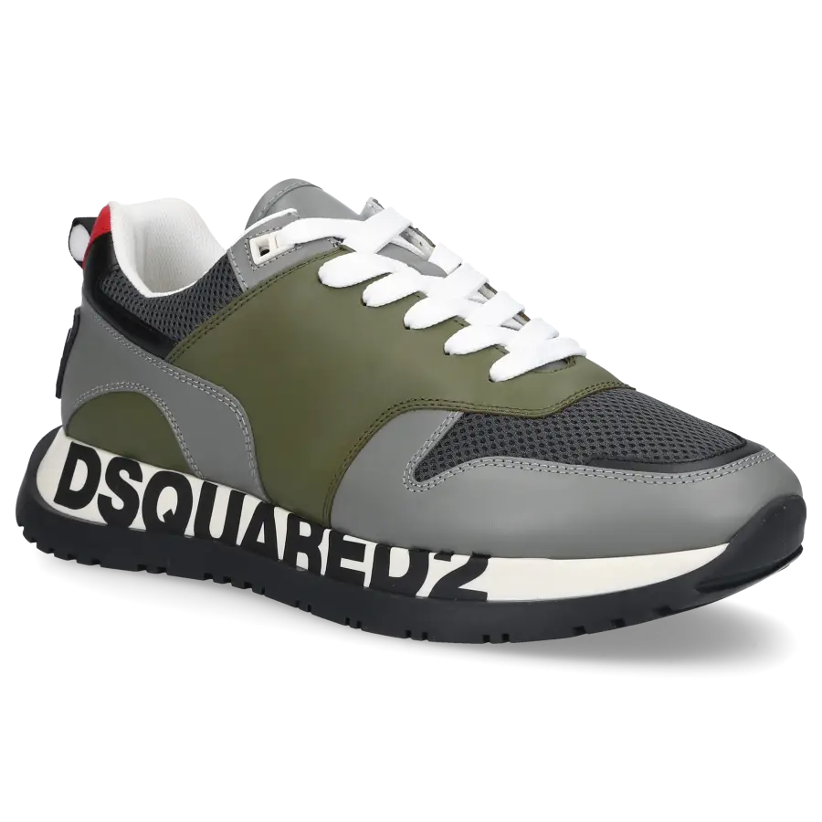 Dsquared2 - Sneaker low RUNNING grau-kombi - grün