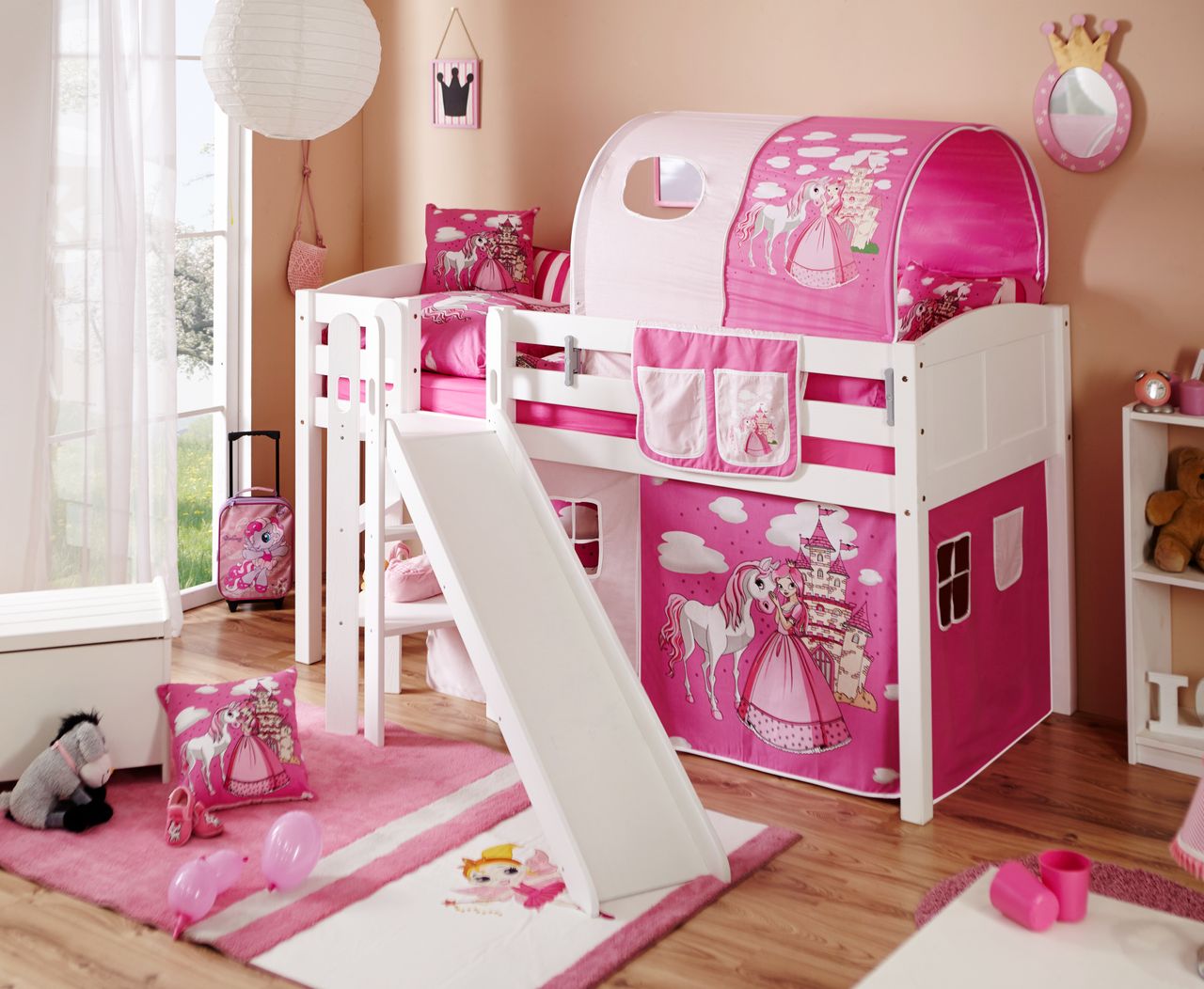 Ticaa Podestbett Ekki Country Horse rosa