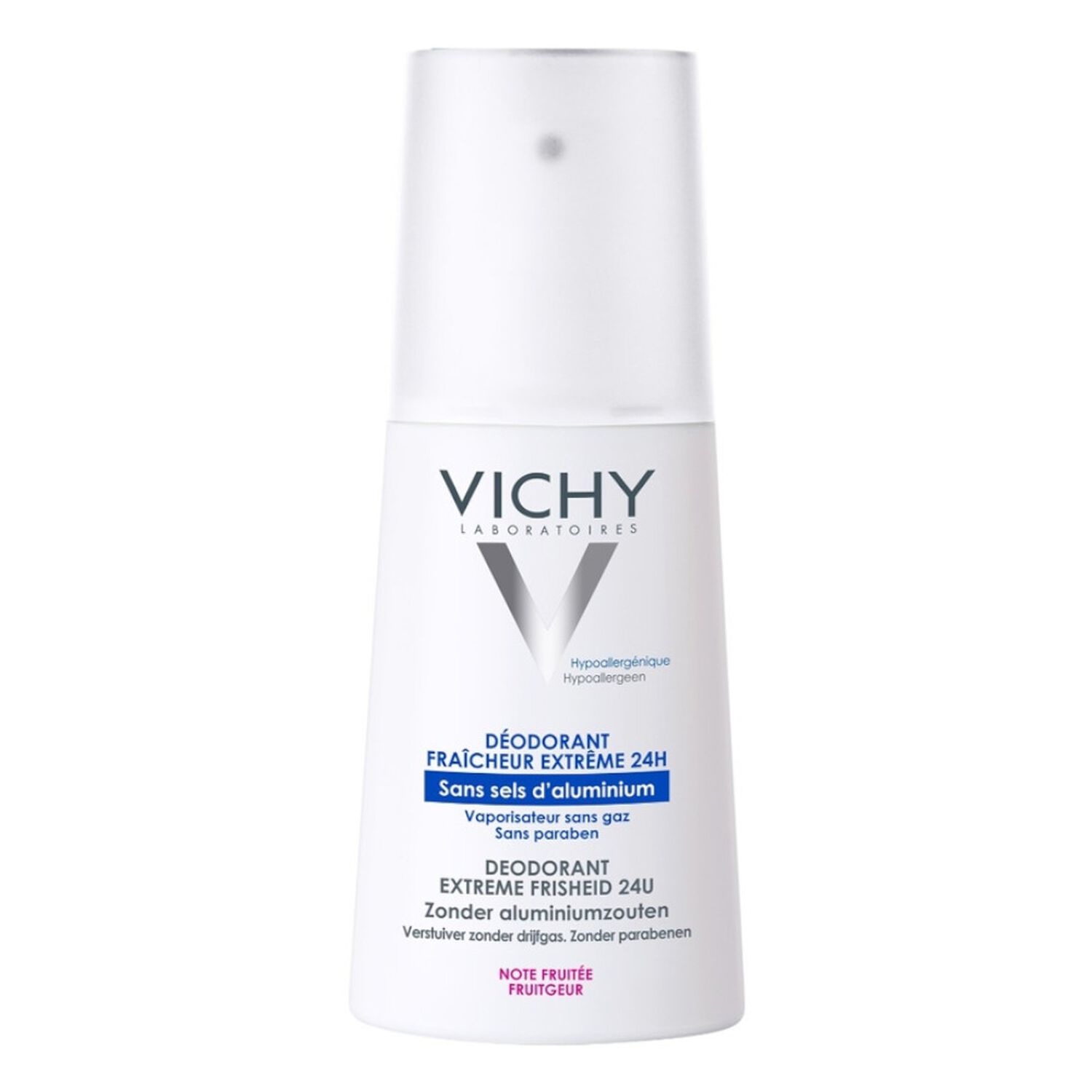 Vichy Déodorant 24h Spray Ultra-Frais Parfum Fruité 100 ml