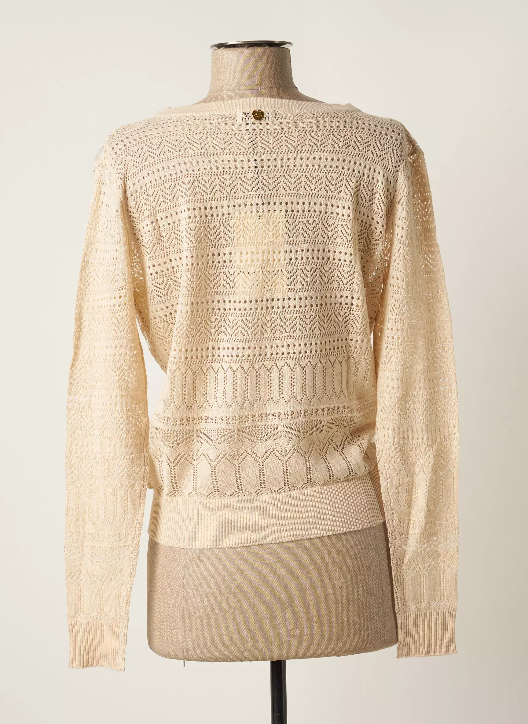 Paul Brial Cardigans Femme couleur beige
