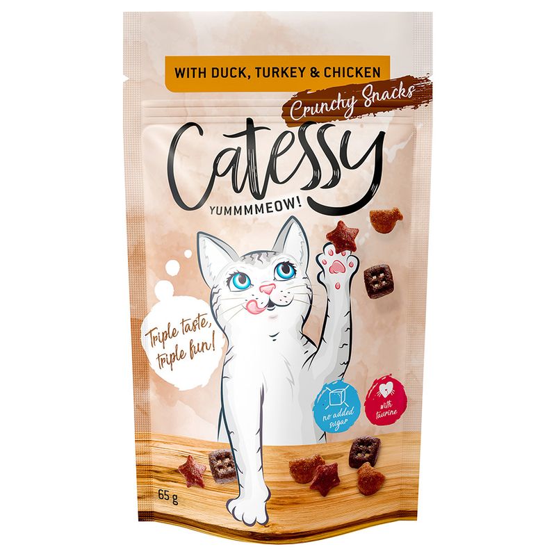 Sparpaket Catessy Knuspersnacks 15 x 65 g zu TOP-Preisen | bitiba