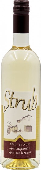 2021 Spätburgunder Spätlese Blanc de Noir trocken - Weingut Walter Strub