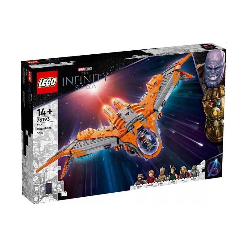 76193 Avengers The Guardians' Ship Infinity Saga LEGO Marvel Super Heroes