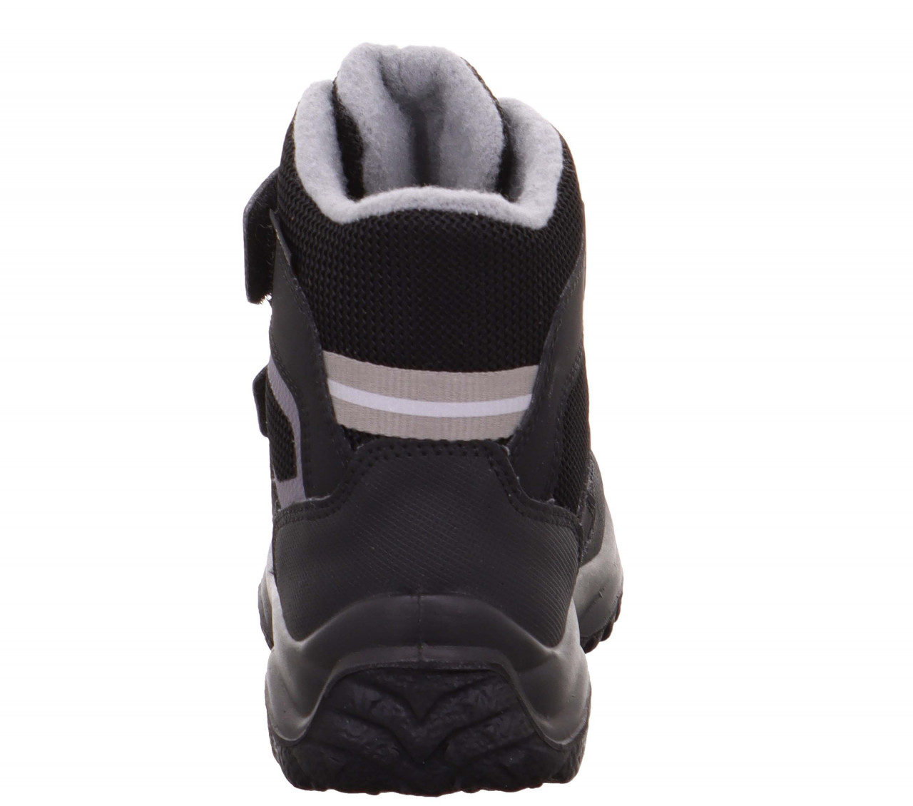 SNOWCAT - Schwarz/Grau Boots mit Klettverschluss