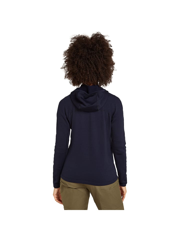 icebreaker Kleider Mer 360 Realfleece Elem LS Z Hood in Marine3271 günstig kaufen L