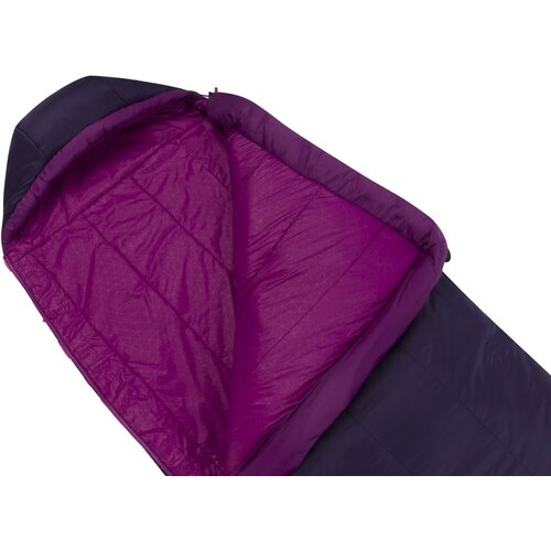 SYNTHETIKSCHLAFSACK QUEST QUII - WOMEN'S REGULAR BLACKBERRY / GRAPE
