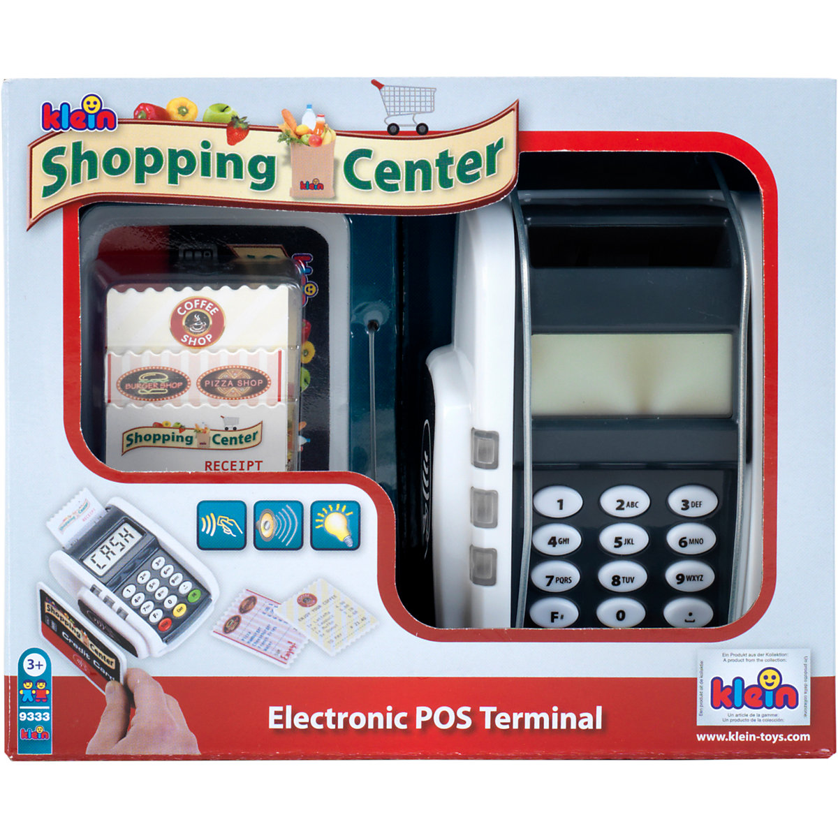 POS-Terminal mit Licht & Sound, Kartenlesegerät Kinderkasse