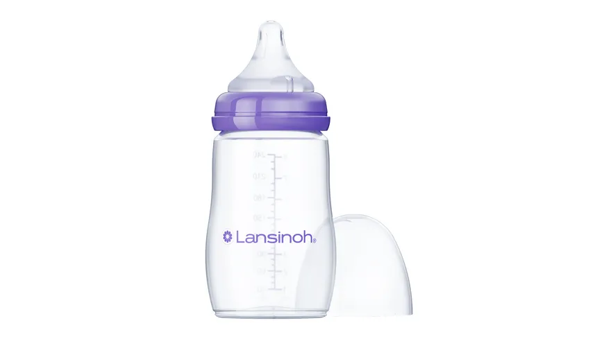Lansinoh® Babyflasche & NaturalWave® Sauger
