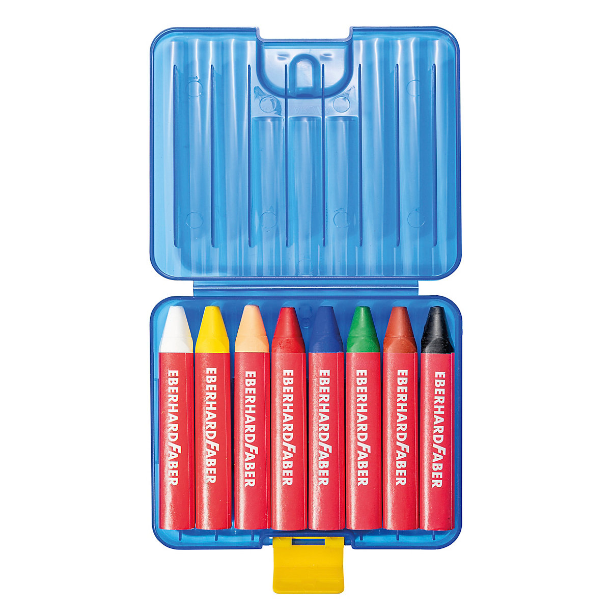 Wachsmalstifte Winner, 8 Farben, in Kunststoffbox