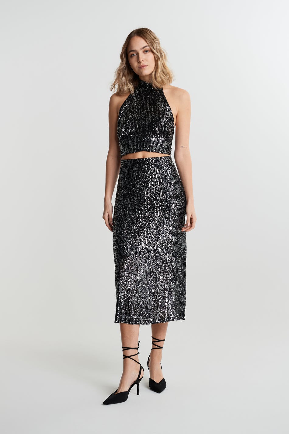 Fi sequin skirt