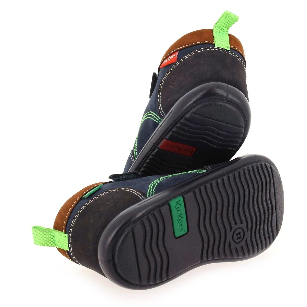 Kickers  KINOE H21 - Marine marron