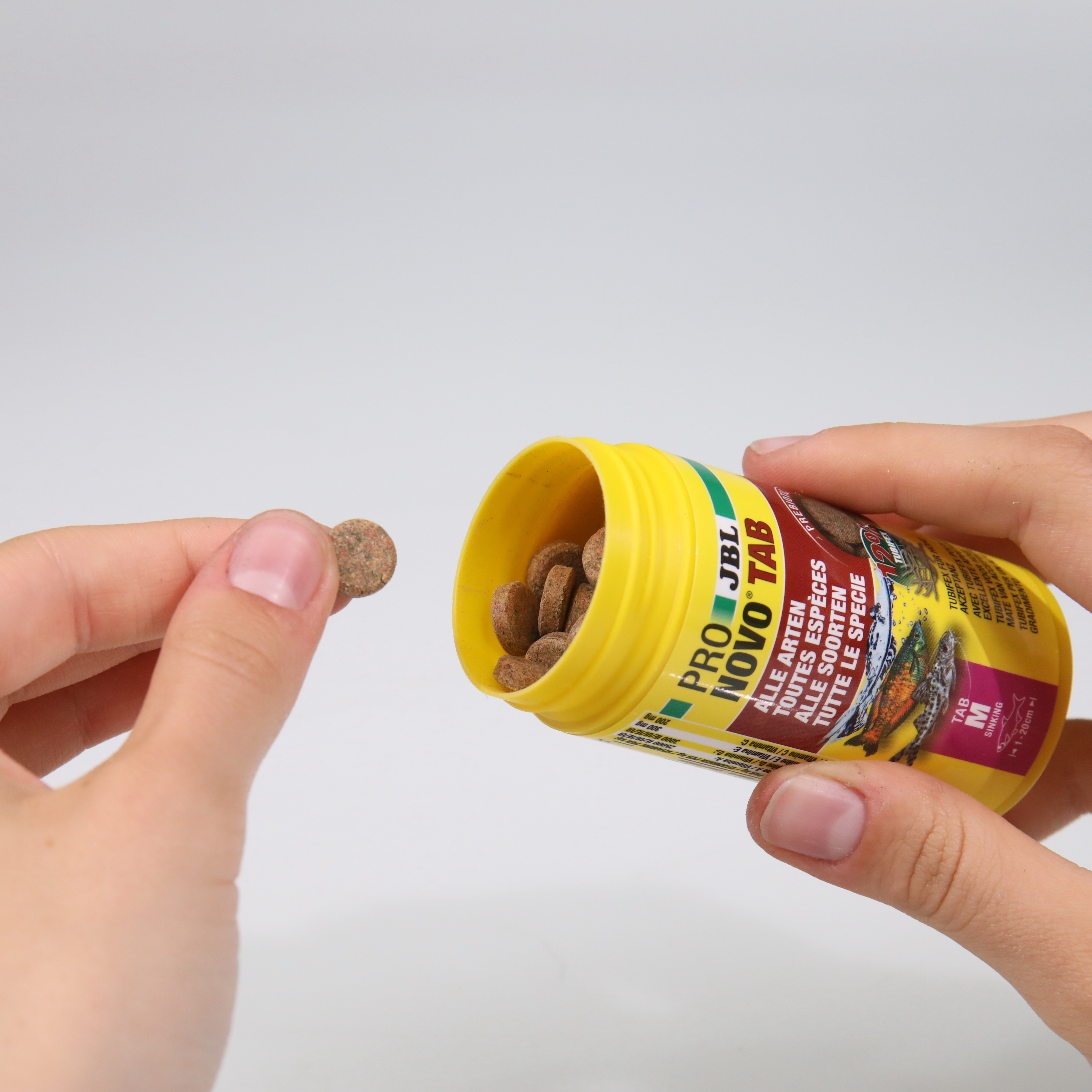 JBL Hauptfutter JBL PRONOVO Futtertabletten für alle Aquarienfische M 100 ml