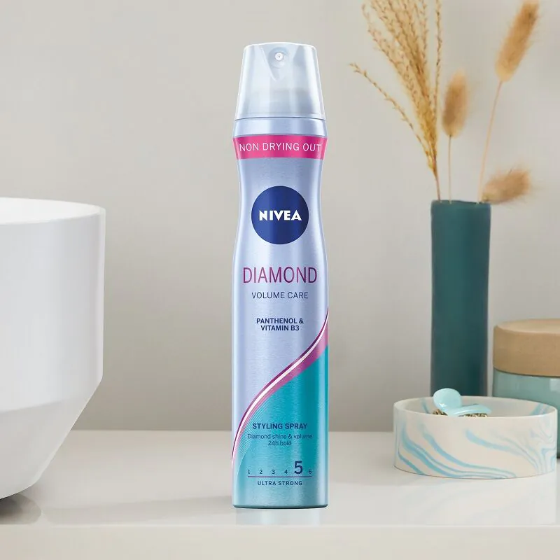 Nivea Hair Styling Diamond Volume Hairspray
