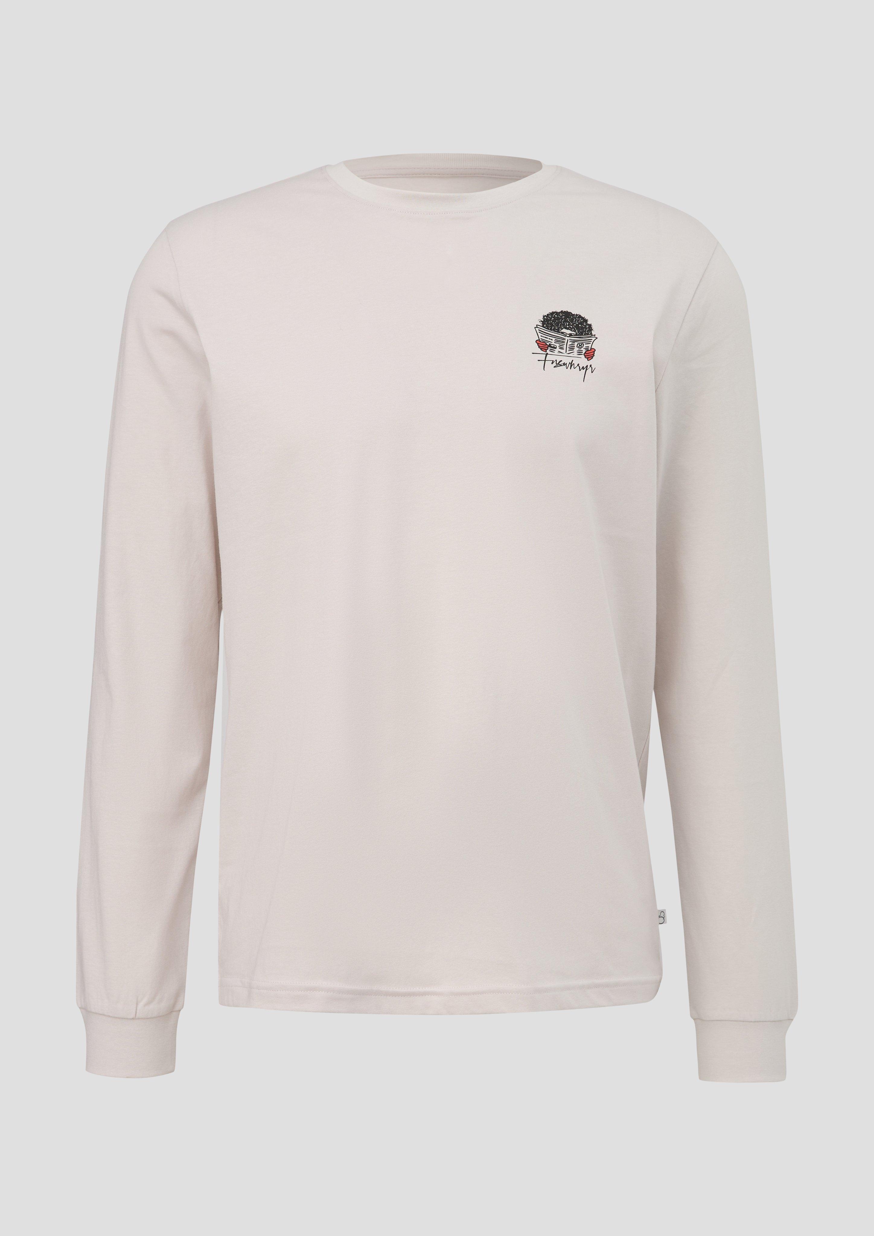Longsleeve mit Rückenprint  2140708-90D0