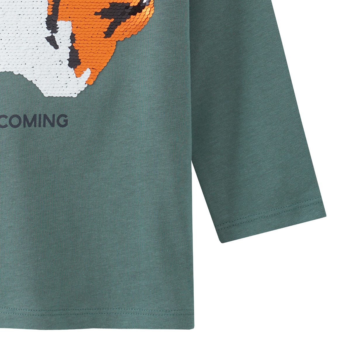Jungen Langarmshirt mit Wendepailletten