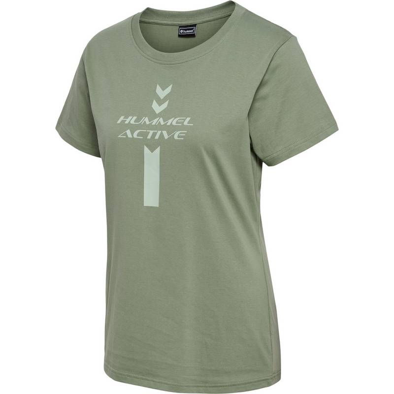 hummel hmlACTIVE GRAPHIC CO TEE S/S WOMAN T-Shirt Damen