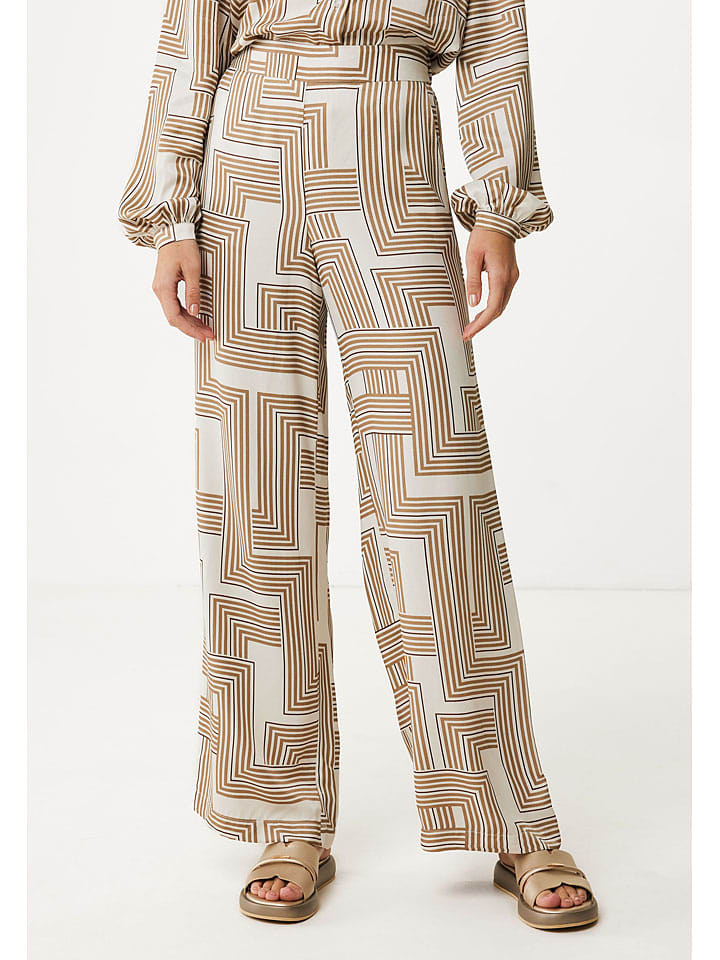 Mexx Marlenehose in Camel/ Creme günstig kaufen