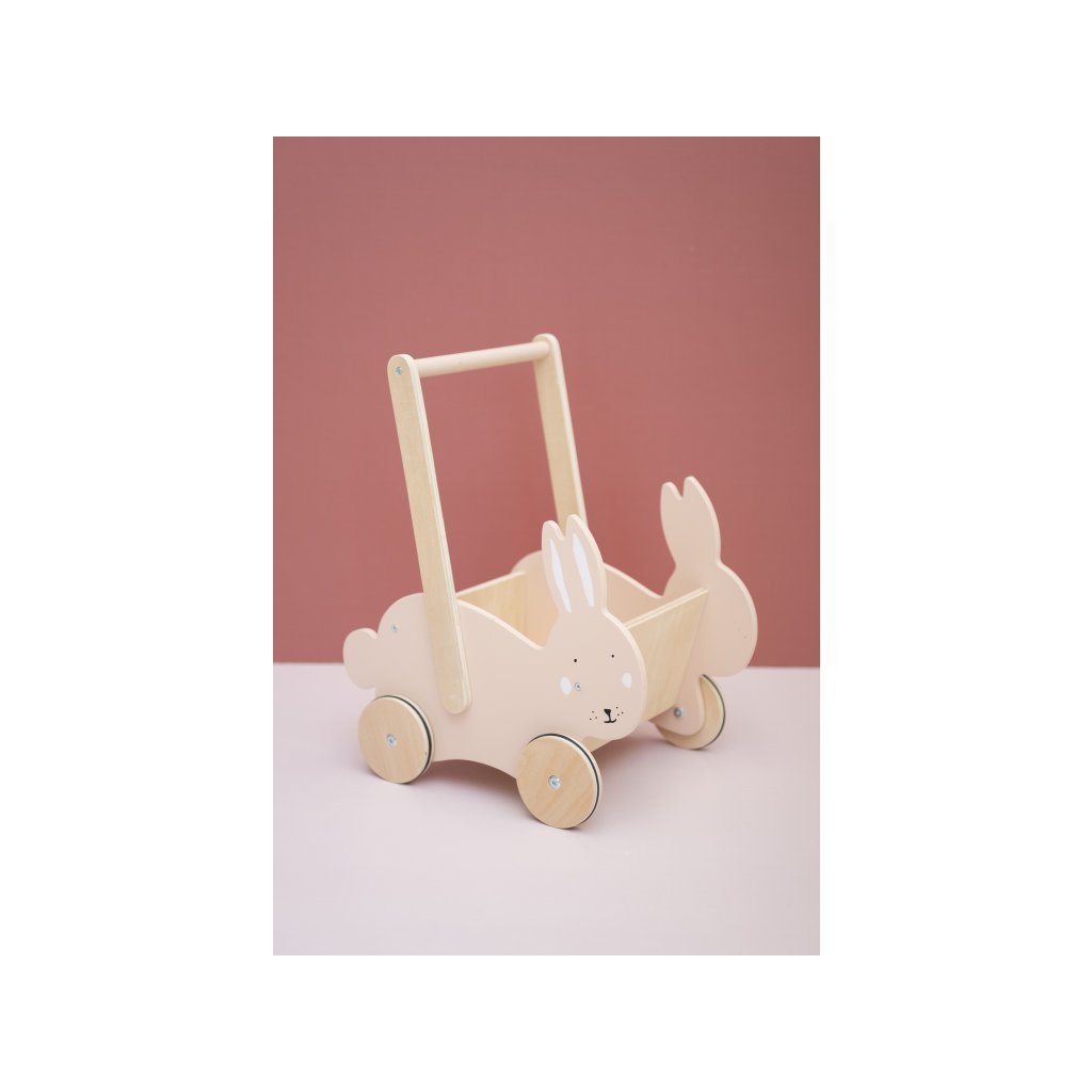 Trixie Holz Lauflernwagen - Mrs. Rabbit