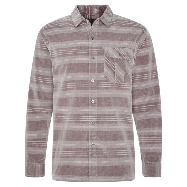 COVERT CORD ORGANIC COTTON STRIPE L/S Herren - Outdoor Hemd