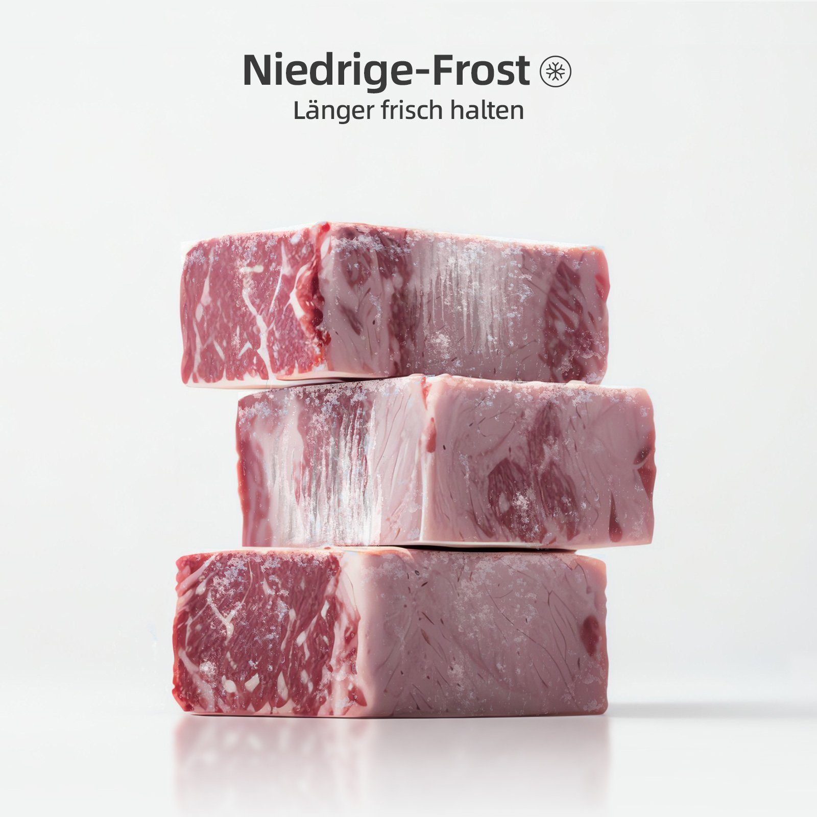 CHiQ Kühl-/Gefrierkombination CBM159LEBD, 144 cm hoch, 50 cm breit, 157L Kühlschrank,12 Jahre Garantie auf den Kompressor,Low-frost