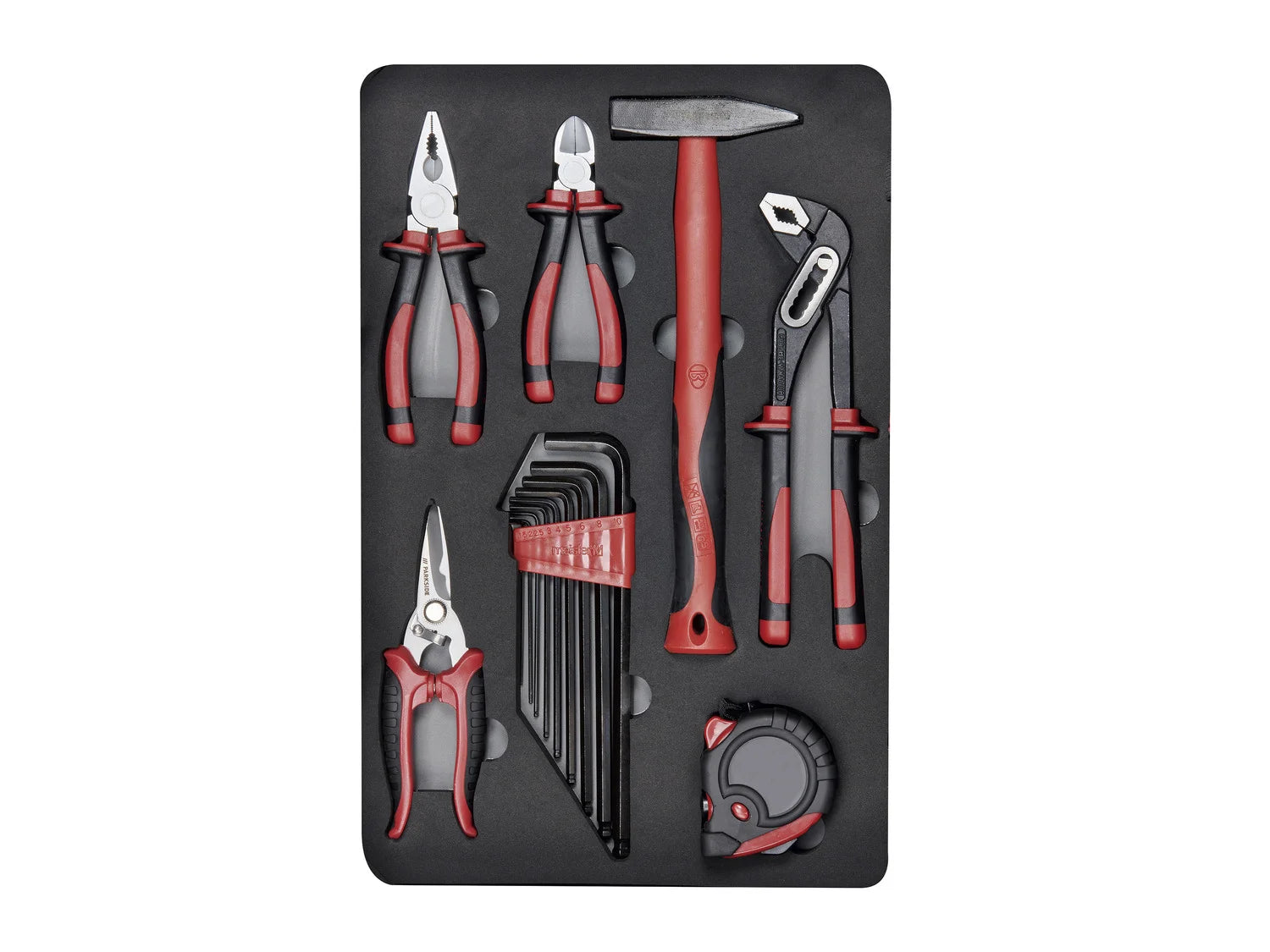 PARKSIDE® tool case, filled, 129 pieces