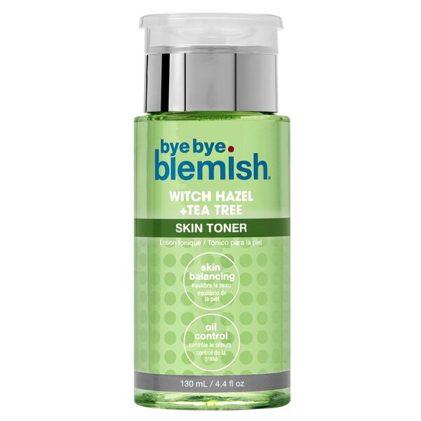 Bye Bye Blemish Witch Hazel   Tea Tree Skin Toner 130ml