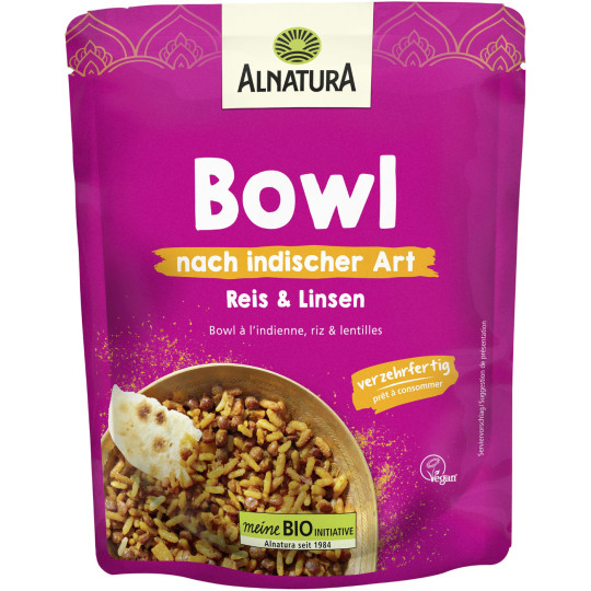 Alnatura Bio Bowl nach indischer Art 250G
