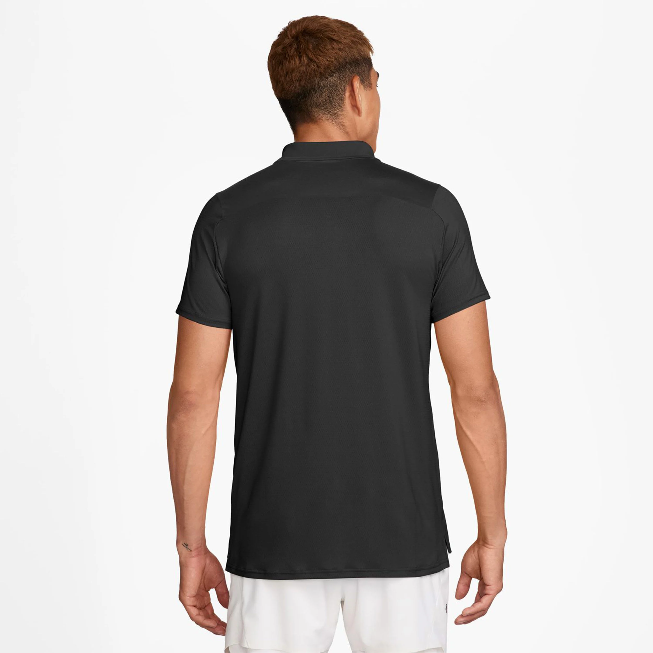 Court Dri-Fit Advantage Polo Herren - Schwarz, Weiß
