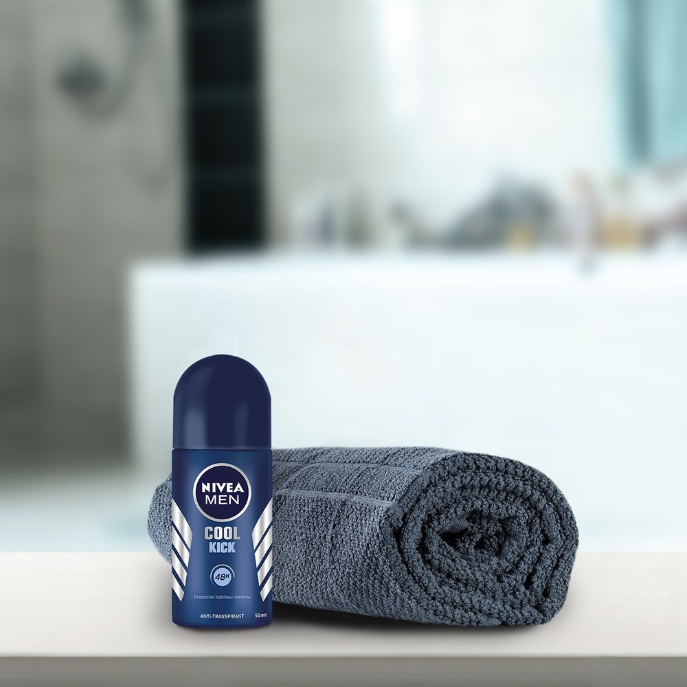 nivea COOL KICK - Déodorant bille Anti-transpirant 48H Déodorant bille homme