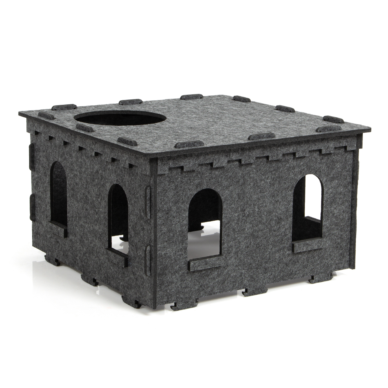 Wagner Kratzbäume Wagner Canadian Cat Company Filz Katzenburg Felty Fort