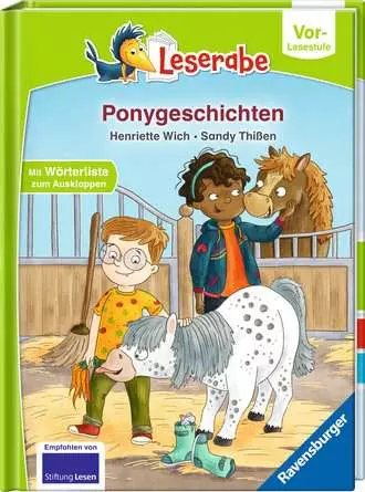 Leserabe - Vor-Lesestufe: Ponygeschichten