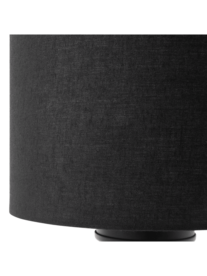 Beliani 2er-Set Tischleuchten TOBOL in Schwarz/Heller Holzfarbton günstig kaufen onesize