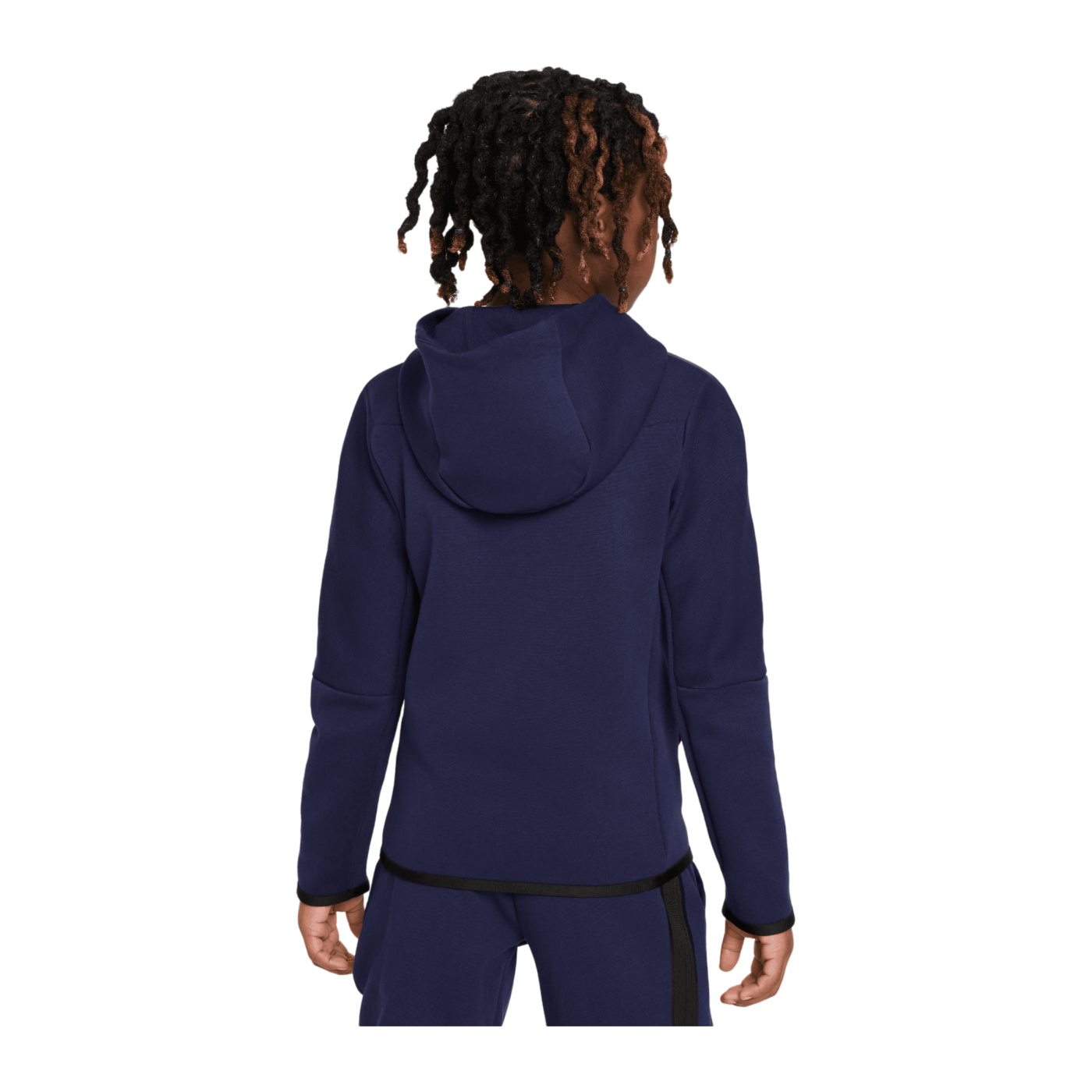 Nike Frankreich Tech Fleece Kapuzenjacke EM 2024 Kids Blau F498