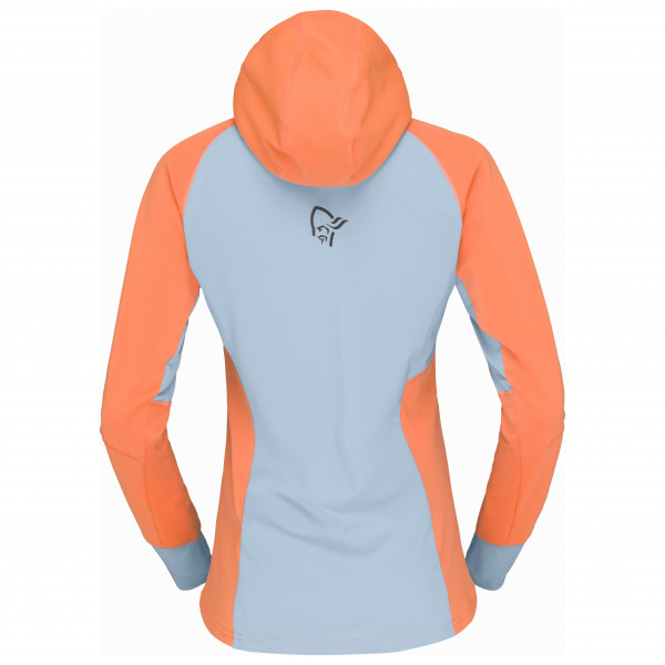 Norrøna - Women's Senja Warm1 Hood - Laufshirt