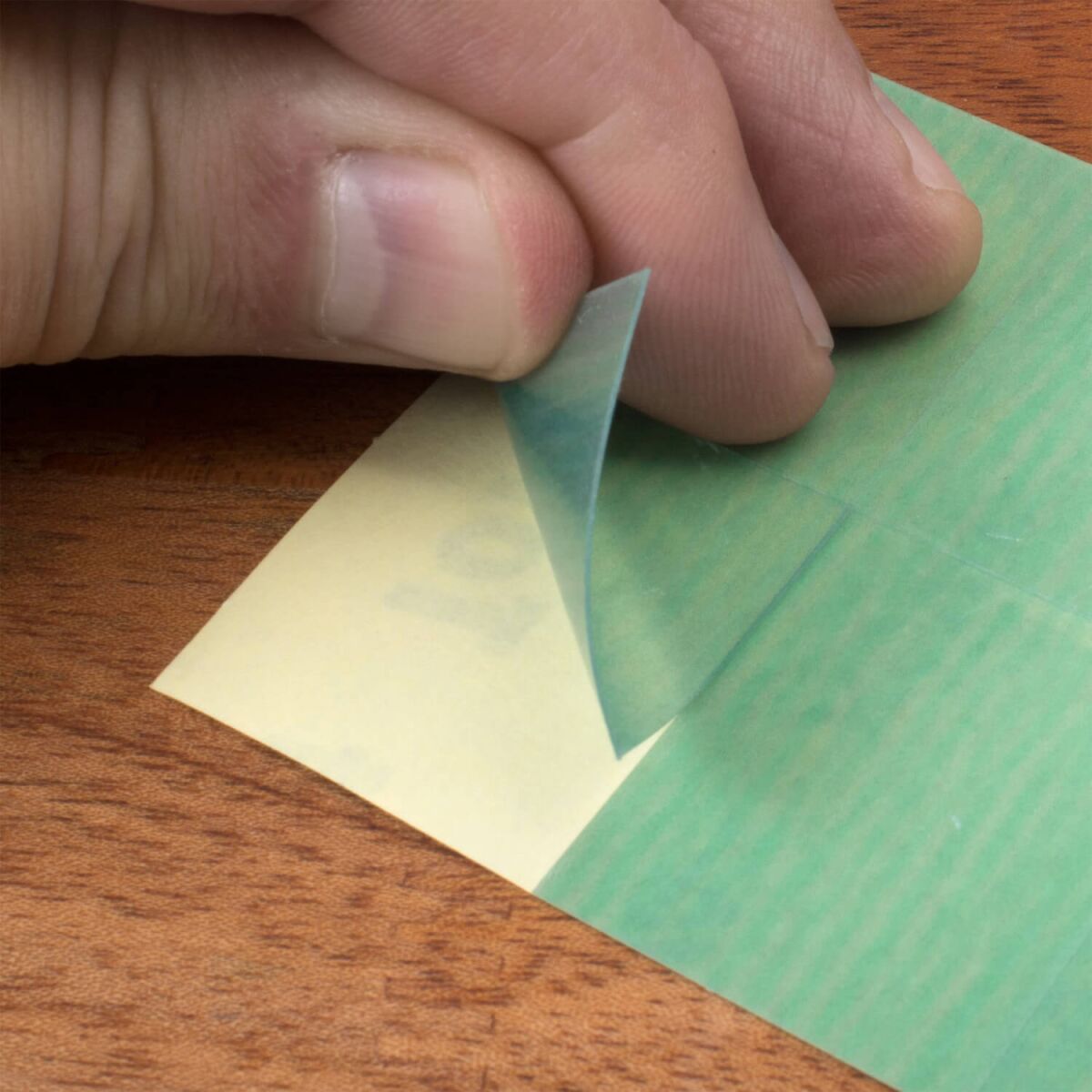 Kovax Tolecut Stick-On Schleifpapier P3000 schwarz 1 Bogen 8 Stück