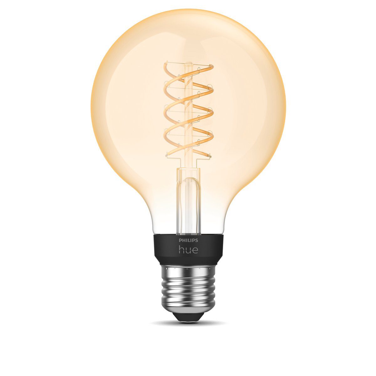 Philips Hue Smarte LED-Leuchte White E27 Filament Globe G93 550lm