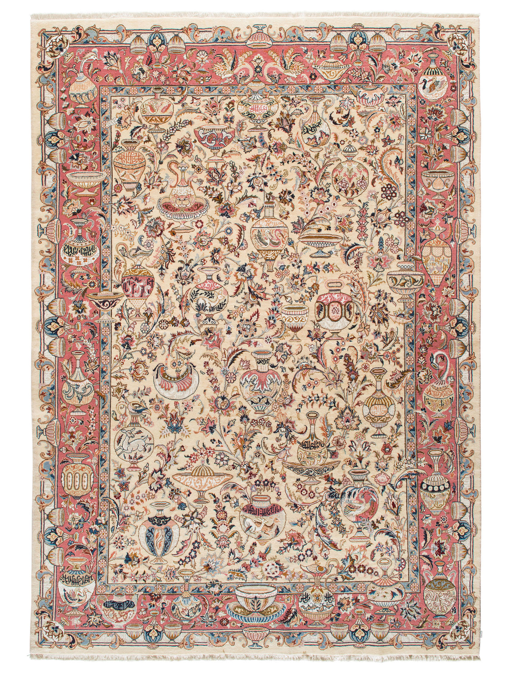 Vasen Kaschmar ca. 248 x 345 cm, Unikat / Einzelstück