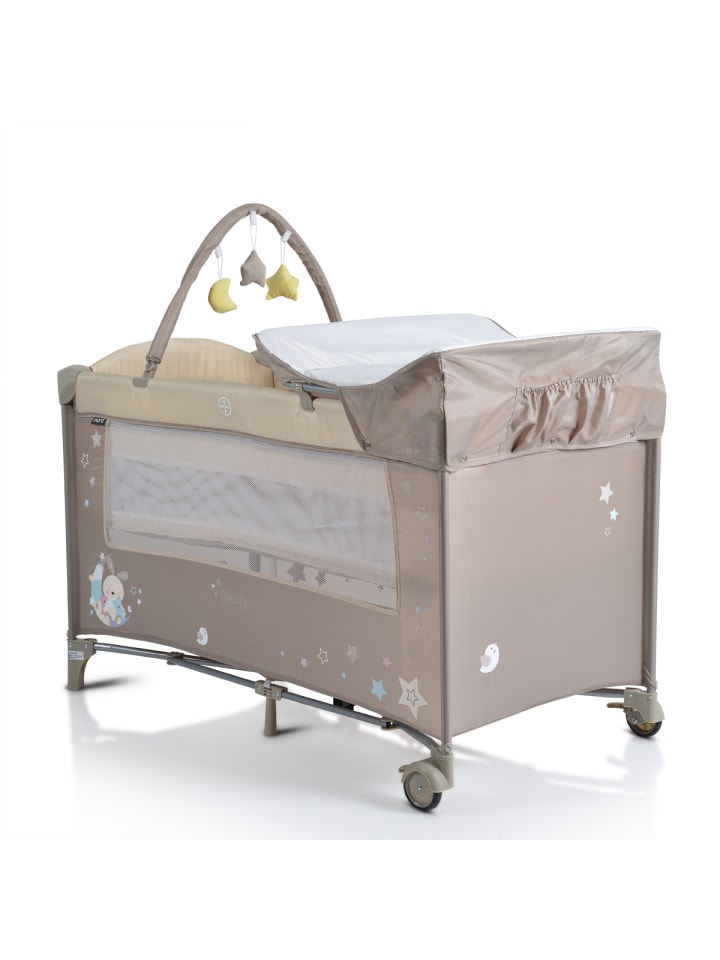 Moni Reisebett Sleepy Rollen in natur günstig kaufen 60x120 cm