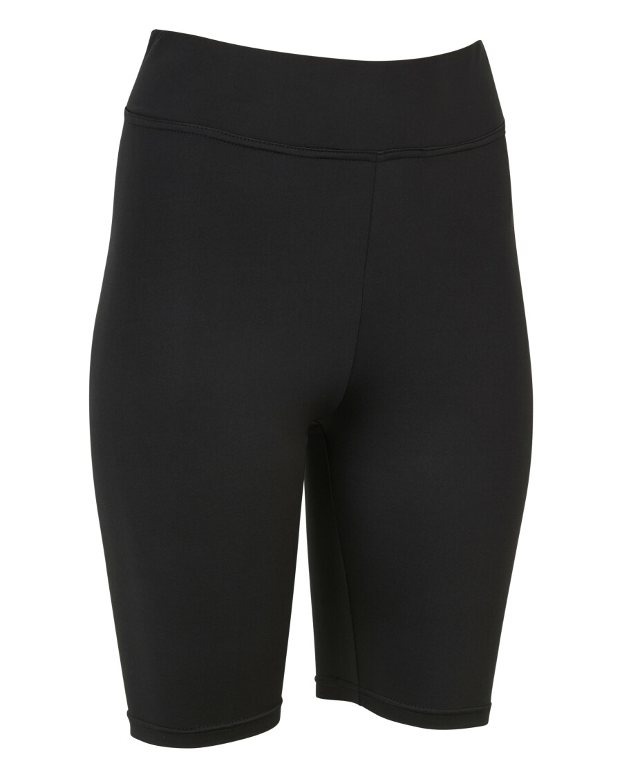 Schwarze Sport-Radlerhose
