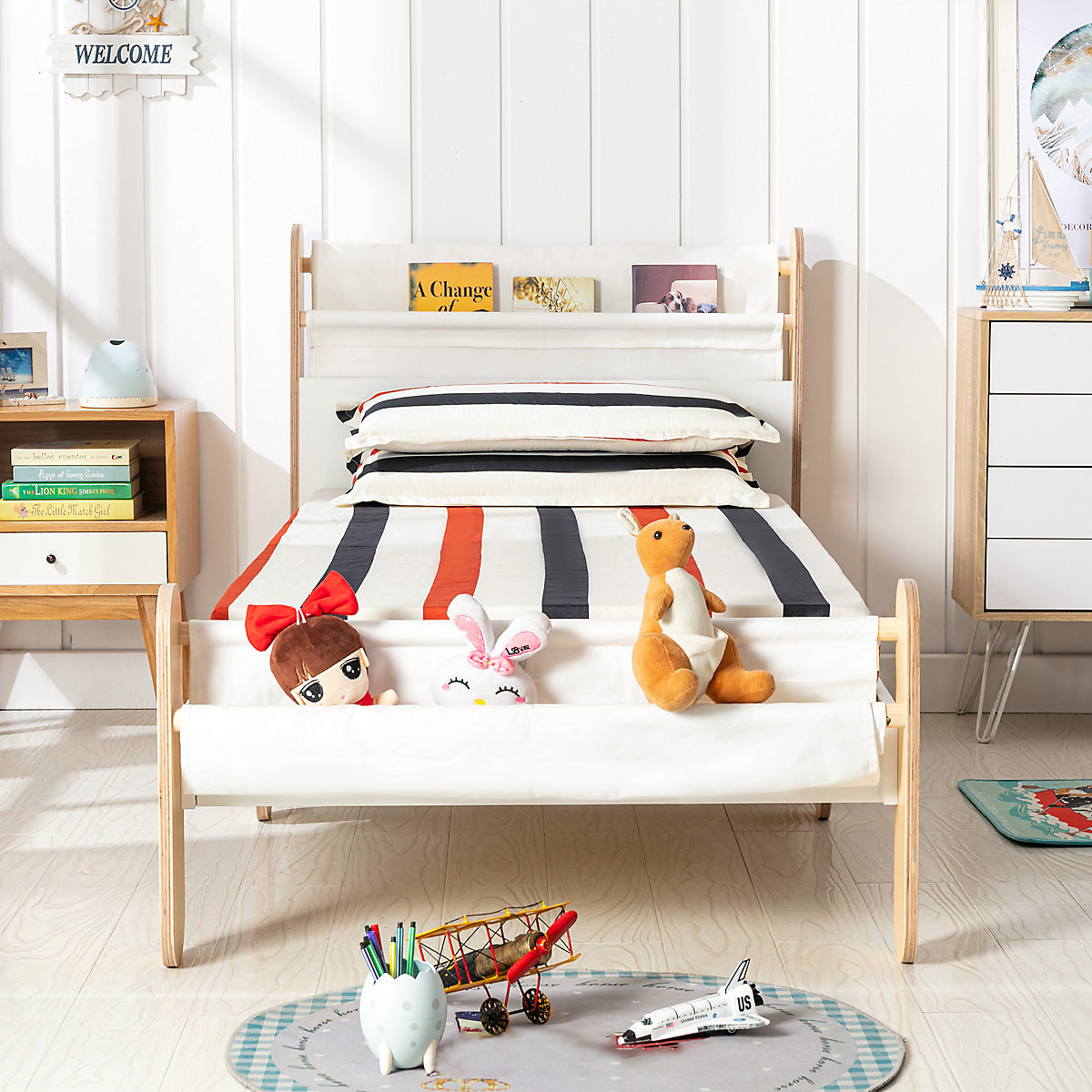 Kinderbett mit Kinderfreundlichem Design