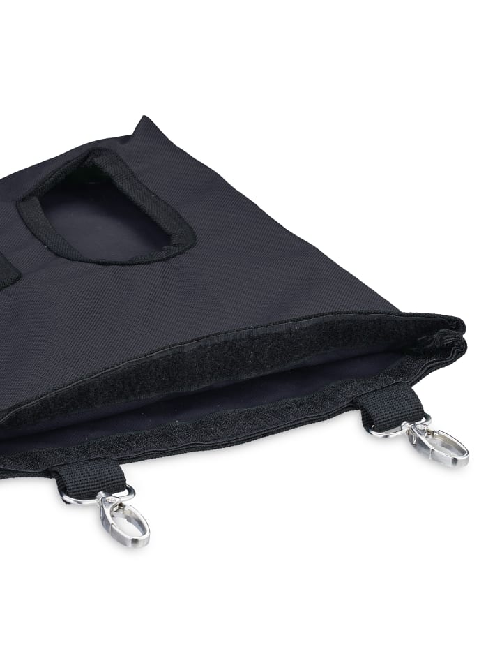 relaxdays Heutasche in Schwarz - (B)25 x (H)31 cm günstig kaufen onesize
