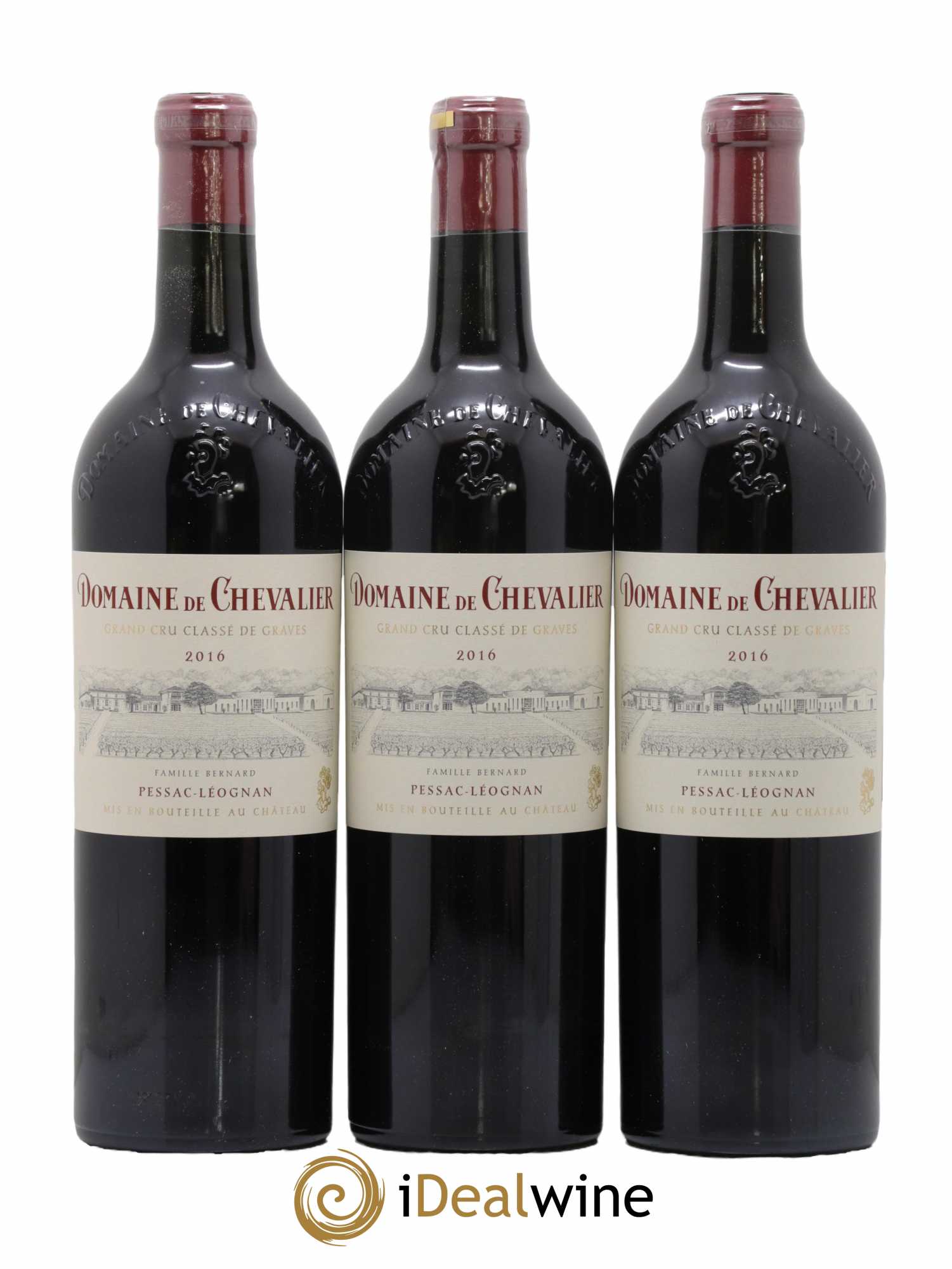 Domaine de Chevalier Cru Classé de Graves  2016 - Lot de 6 Bouteilles