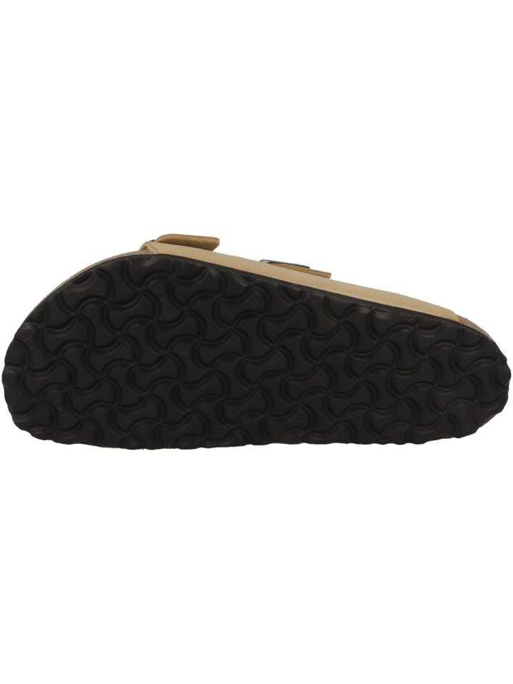 Birkenstock Sandale Arizona Birko-Flor Nubuk normal in hellbraun günstig kaufen
